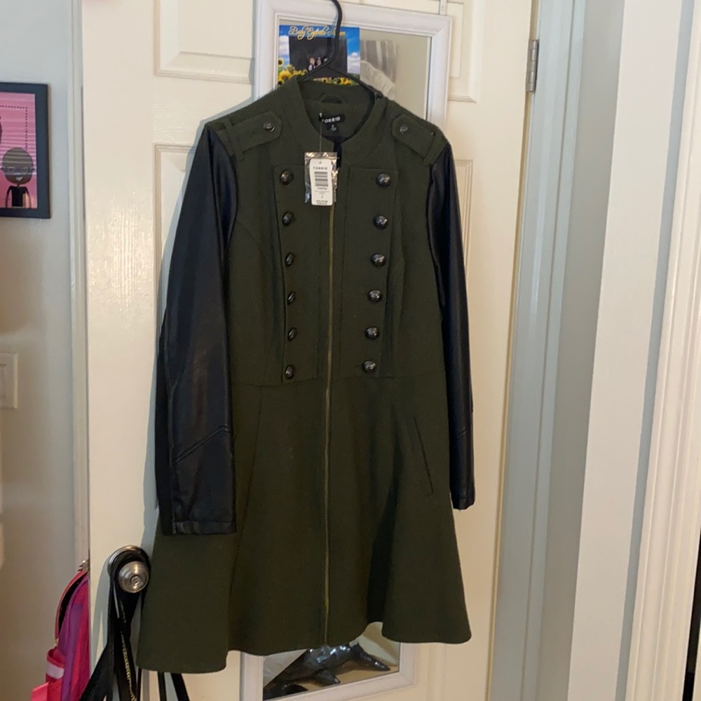 Torrid military coat